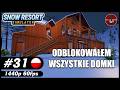 Odblokowałem wszystkie domki || #31 || Snow Resort Simulator gameplay PL