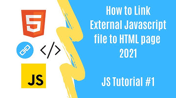 How To Link an External JavaScript File to HTML Document| JavaScript Tutorial| For Beginners (2021)