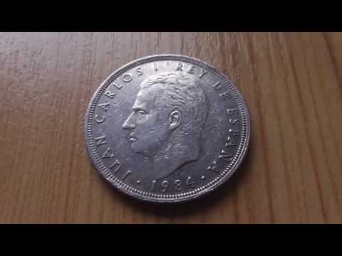 Juan Carlos I Ray De Espana - 25 PTAS Coin From 1984 In HD