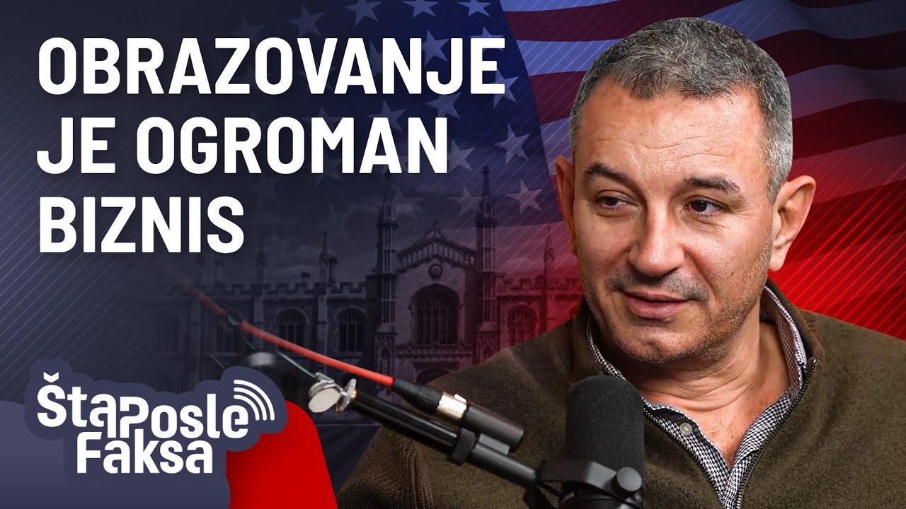 Kako Su Izgledale Moje Studije U Americi | Vladimir Đukanović | Šta Posle Faksa 11
