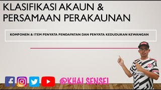 Modul 2: Komponen & Item Penyata Pendapatan dan Penyata Kedudukan Kewangan
