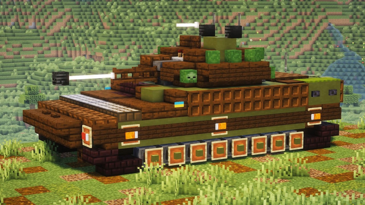 Battle machine in minecraft CV 90