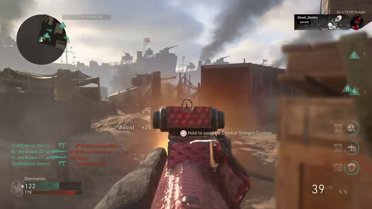 Call of Duty WWII Huge Domination Comeback