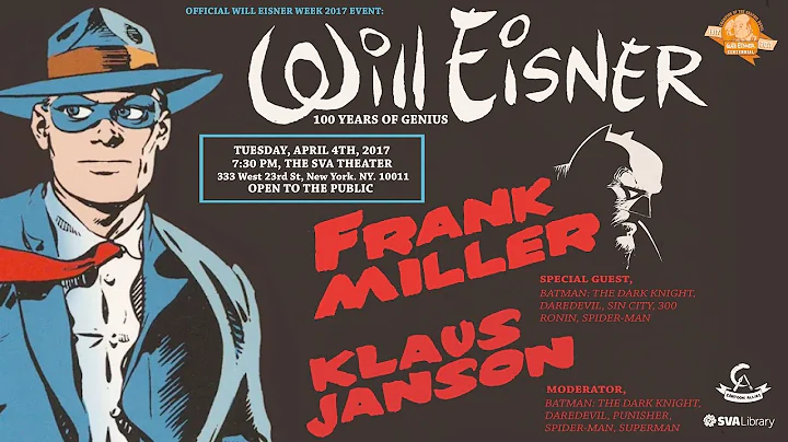 Frank Miller and Klaus Janson - 100 Years of Geniu...