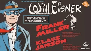 Frank Miller and Klaus Janson - 100 Years of Genius: The Life and Legacy of Will Eisner