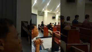 Kebaktian Doa Pengerja Gsja Batu Tulis Jakarta Dimulai, Nasukk Dalam Puji2An Choi