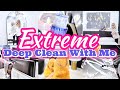 SAHM EXTREME CLEAN WITH ME 2022 | DEEP CLEANING &amp; HOMEMAKING MOTIVATION | SAHM CLEANING