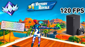 Fortnite Unreal Ranked Reload On Xbox Series X | Keyboard & Mouse Gameplay | 120 FPS |