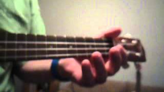 Video thumbnail of "Black Sabbath - Iron Man - Ukulele - Tutorial"