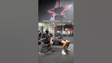 Failed Bench Press with no Spotter (Am I Cooked?)