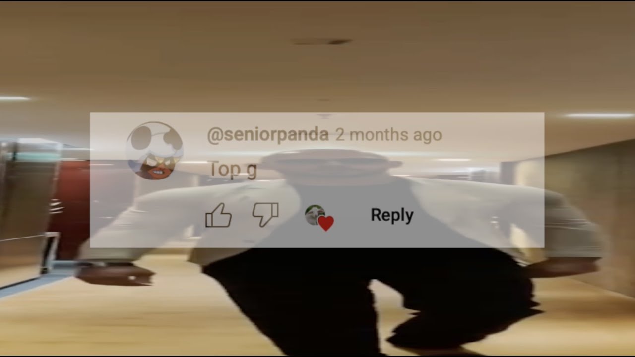 reacting to your comments