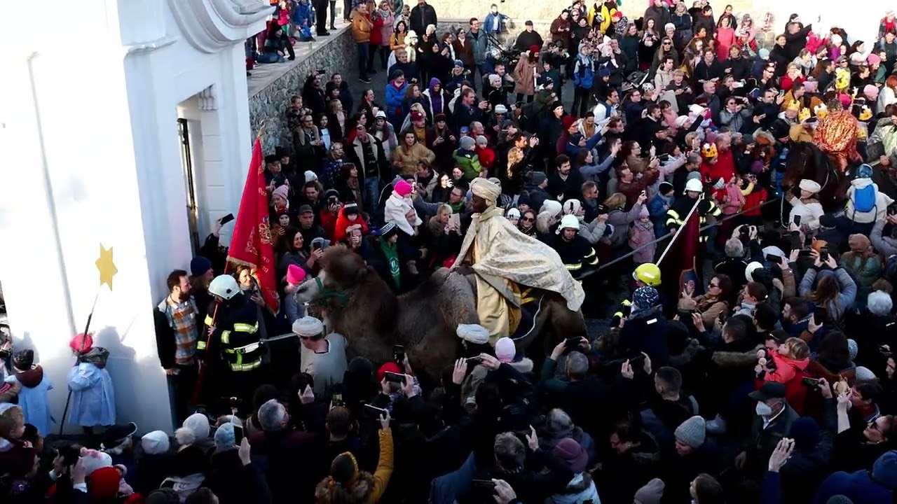 Trojkráľový sprievod  - Bratislavský hrad  6. 1.  2023