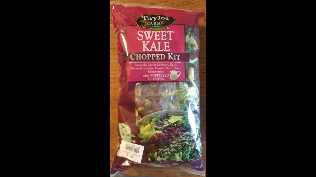 Taylor Farms Sweet Kale Chopped Kit with Poppyseed Dressing Review