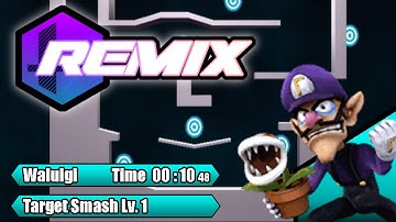 PMEX Remix: Waluigi - Target Smash Lv.1