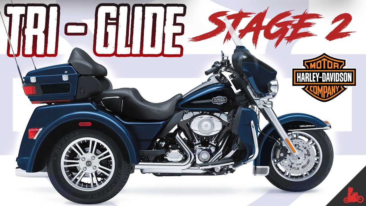Harley Davidson Tri-Glide TEST RIDE (Stage 2) - YouTube