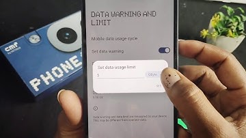 CMF Phone 1- Set Data Usage Limit | CMF Phone 1Me Data Usage Limit Kaise Lagaye