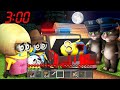 WHAT HAPPENED TO FAMILY MINION ALL EPISODES in MINECRAFT Scary vs Minions - Gameplay Movie traps