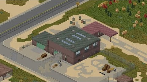 Build 42 Muldraugh Workshop New location tour Project Zomboid