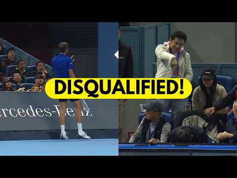 Daniil Medvedev disqualifiziert gegen Novak Djokovic! (Peking 2026)