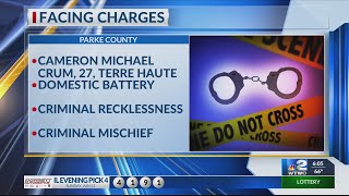 Police: Terre Haute man ran over girlfriend with children in vehicle
