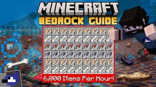 SUPER FAST 1.20+ AFK Fish Farm drops 6k Items Per Hour! | Minecraft Bedrock Guide 1.20 by BluJay | Minecraft 15,096 views 6 months ago 19 minutes