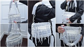 Trend 2023 Simple crochet bag Easy for beginners Тренд 2023 Простая сумка Вязание крючком
