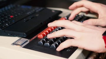BBC Microcomputer USB keyboard HOT TYPING ACTION YEAH MECHANICAL KEYBOARD
