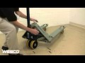 Adjustable fork pallet truck from Wesco