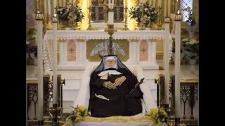 MOTHER MARY ANGELICA FUNERAL MAY THE ROAD RISE TO MEET YOU CATHOLIC HYMN CELESTE DONNER VOCALIST chords