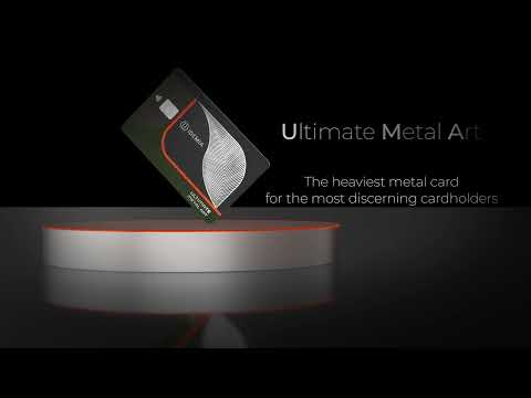  #PAYMENT | Take the premium payment experience to a new level with the Ultimate Metal Art Card