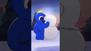 Blue’s Snowman #roblox #rainbowfriends #shorts