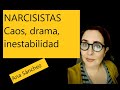 Narcisistas, Caos, drama, inestabilidad