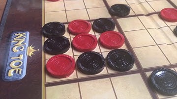 Tic Tac Toe - King Toe Checkers - How To Play