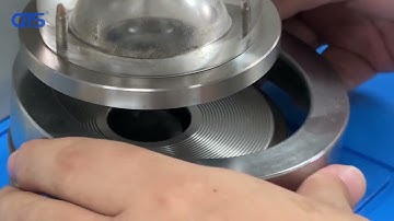 HD A504 2 bursting strength tester (how to replace the rubber membrane of the rupture machine)