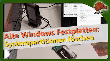 Alte Windows Festplatte: Partitionen löschen und formatieren