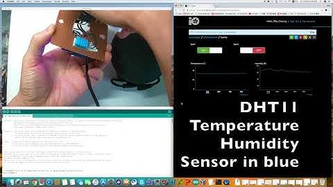 Google voice controlled Iot light switch with temperature &  humidity sensor