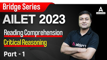 AILET 2023 | Reading Comprehension | Critical Reasoning | Part - 1