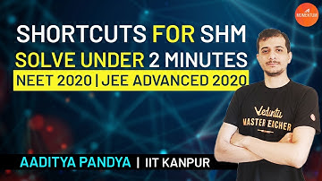 Learn The BEST Shortcuts For SHM | Solve Under 2 Minutes⏳ | NEET 2020 | JEE Advanced 2020 | Momentum
