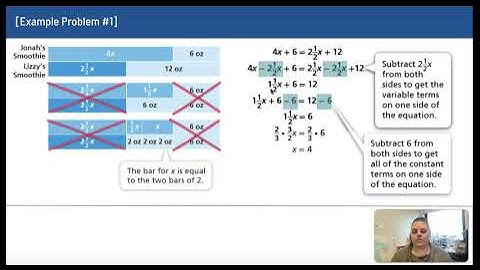 3.5b Equations with Variables on Both Sides Word Problems VIDEO