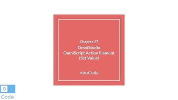 OmniStudio: OmniScript - Set Values Action #27 | 0to1Code