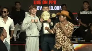 Tengil Capung Vs Ali Press Conference Warzone World Championship 2025