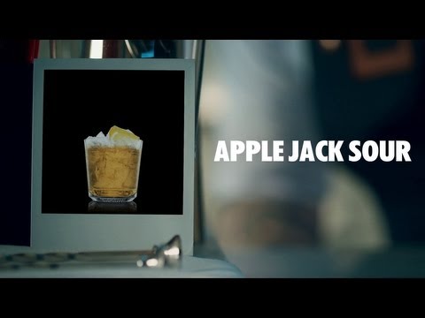 APPLE JACK SOUR DRINK RECIPE - HOW TO MIX