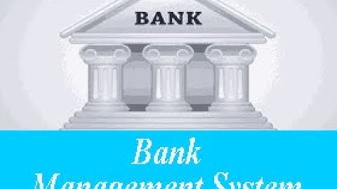 Banking Management System Project in Java NetBeans