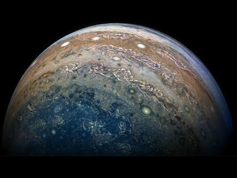 A Breathtaking View of Jupiter's Clouds from the Juno Spacecraft