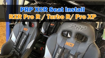 RZR Pro R PRP Seat Install. PRP XCR