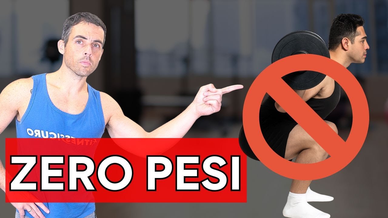 SQUAT no grazie: come rinforzare le GAMBE senza PESI