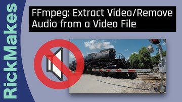 FFmpeg: Extract Video/Remove Audio from a Video File