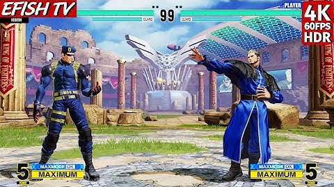 Heidern vs Goenitz (Hardest AI) - KOF XV | PS5 4K 60FPS