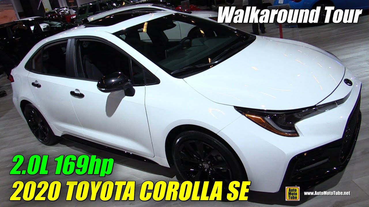 2020 Toyota Corolla SE - Exterior Interior Walkaround - 2020 Montreal
