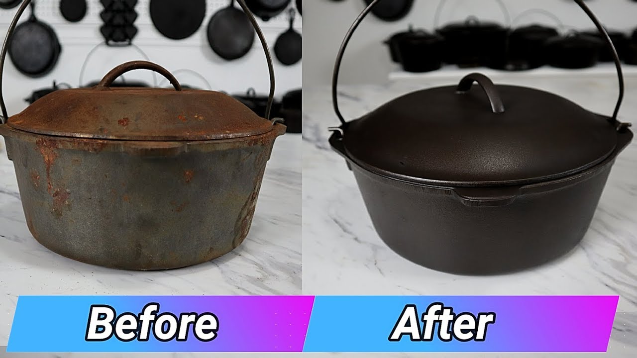 How To Restore A Well-Worn Enameled Dutch Oven